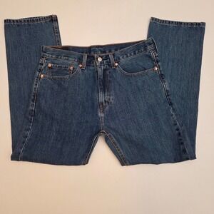 Levi's 505 Regular Fit Jeans Mens W34‎ L30 Medium Wash Classic Denim Blue